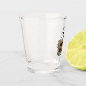 Verre A Shot Dites non à Fur (Gauche)