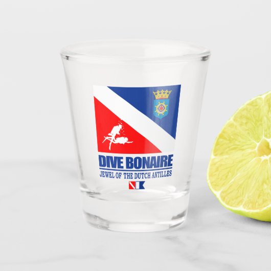Verre A Shot Dive Bonaire (Devant)