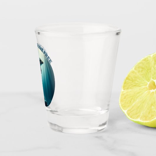 Verre A Shot Dive Deep Live Dolphin gratuit (Droite)