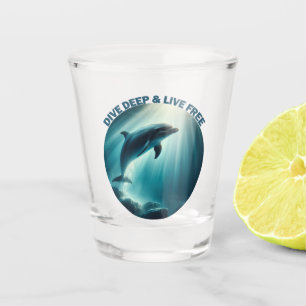 Verre A Shot Dive Deep Live Dolphin gratuit