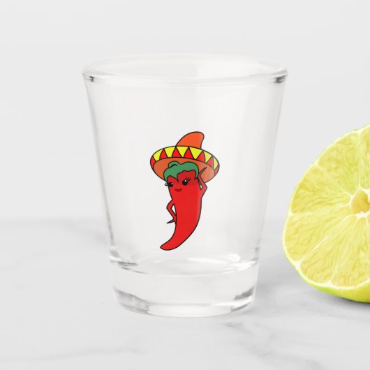 Verre A Shot Divine Pepper Kawaii Chaude (Devant)