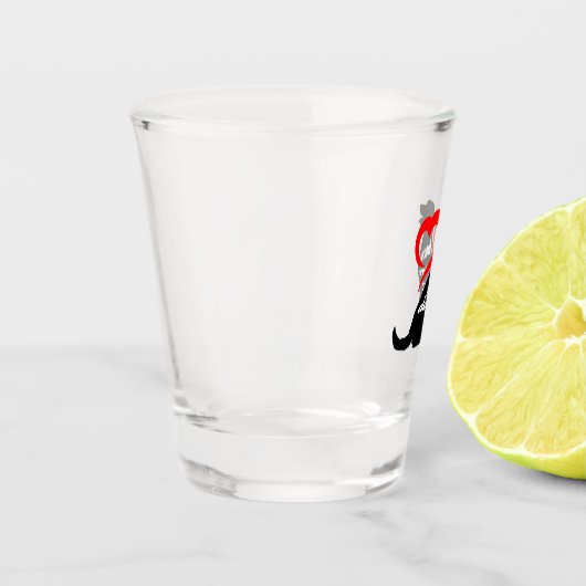 Verre A Shot Dog home (Gauche)