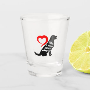Verre A Shot Dog home