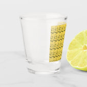 Verre A Shot dollar or (Gauche)