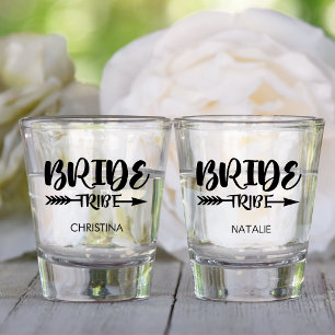 Verre A Shot Don de la tribu Mariée Nom de la servante personna