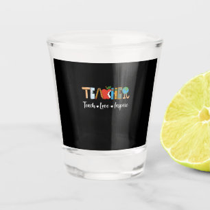Verre A Shot Don de l'enseignant Lovely enseignant