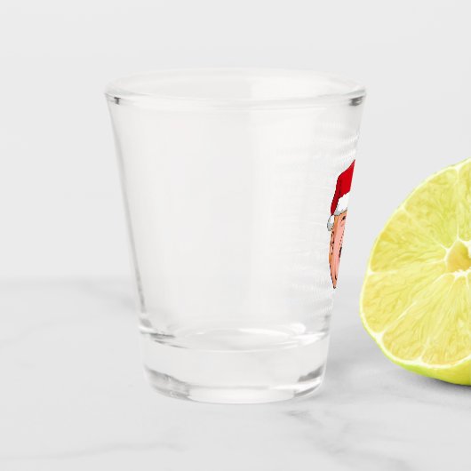 Verre A Shot Donald Trump en colère Noël (Gauche)
