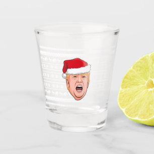 Verre A Shot Donald Trump en colère Noël