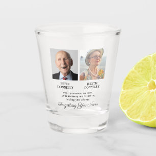 Verre A Shot Double toast commémoratif
