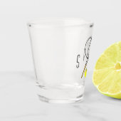 Verre A Shot Doubles de tennis (Gauche)
