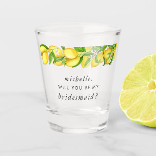 Verre A Shot Douce Mariée à l'eau - La Demoiselle d'Honneur