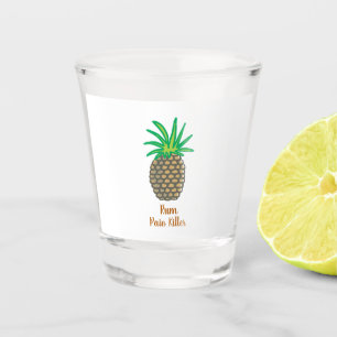 Verre A Shot Douleur Killer> de rhum d'ananas