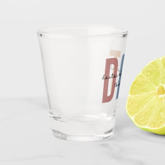 Verre A Shot DPT Docteur en physiothérapie (Gauche)