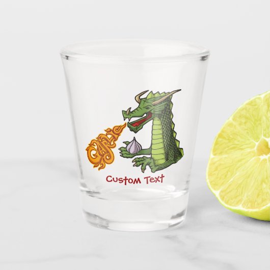 Verre A Shot Dragon d'ail (Devant)