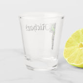 Verre A Shot Dragon Vert Avec Bordure Celtique Personnalisé (Dos)