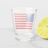 Verre A Shot Drapeau américain (Dos)