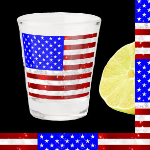 Verre A Shot Drapeau américain