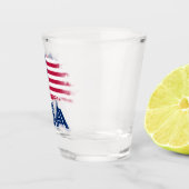 Verre A Shot Drapeau américain (Droite)