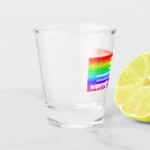 Verre A Shot Drapeau Arc-En-Ciel - À Porter (Gauche)