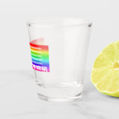 Verre A Shot Drapeau Arc-En-Ciel - À Porter (Droite)