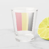 Verre A Shot Drapeau belge (Dos)