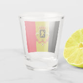 Verre A Shot Drapeau belge (Dos)