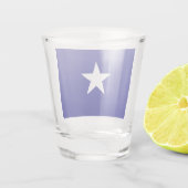 Verre A Shot Drapeau bleu Bonnie (Dos)
