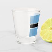 Verre A Shot Drapeau botswanais (Botswana) (Gauche)