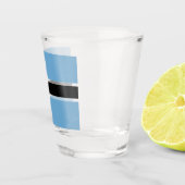 Verre A Shot Drapeau botswanais (Botswana) (Droite)