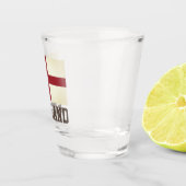 Verre A Shot Drapeau d'Angleterre (Droite)