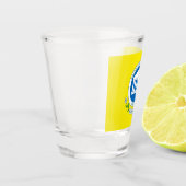 Verre A Shot Drapeau d'Arlington (Virginie) (Gauche)