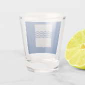 Verre A Shot Drapeau de Basilicata (Italie) (Dos)