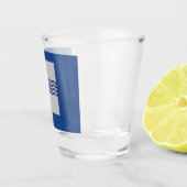 Verre A Shot Drapeau de Basilicata (Italie) (Droite)