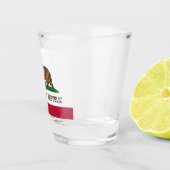 VERRE A SHOT DRAPEAU DE CALIFORNIE (Droite)