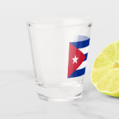 Verre A Shot Drapeau de Cuba (Gauche)