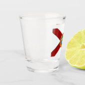 Verre A Shot Drapeau de Floride (Gauche)