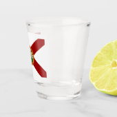 Verre A Shot Drapeau de Floride (Droite)