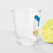 Verre A Shot Drapeau de Galice (Gauche)