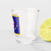 Verre A Shot Drapeau de Harrisburg, Pennsylvanie (Droite)