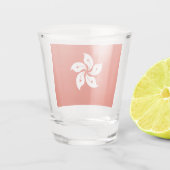 Verre A Shot Drapeau de Hong Kong (Dos)