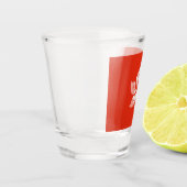 Verre A Shot Drapeau de Hong Kong (Gauche)