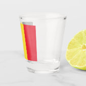 Verre A Shot Drapeau de la Belgique (Droite)
