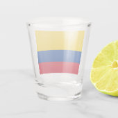 Verre A Shot Drapeau de la Colombie (Dos)