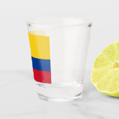 Verre A Shot Drapeau de la Colombie (Droite)