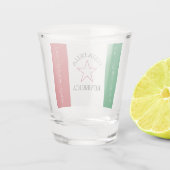 Verre A Shot Drapeau de la Festa della Repubblica (Dos)