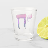 Verre A Shot Drapeau de la fierté Bi Chai (Dos)