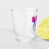 Verre A Shot Drapeau de la fierté Bi Chai (Gauche)