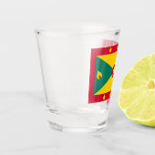 Verre A Shot Drapeau de la Grenade (Gauche)