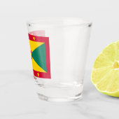 Verre A Shot Drapeau de la Grenade (Droite)