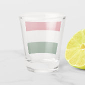 Verre A Shot Drapeau de la Hongrie (Dos)